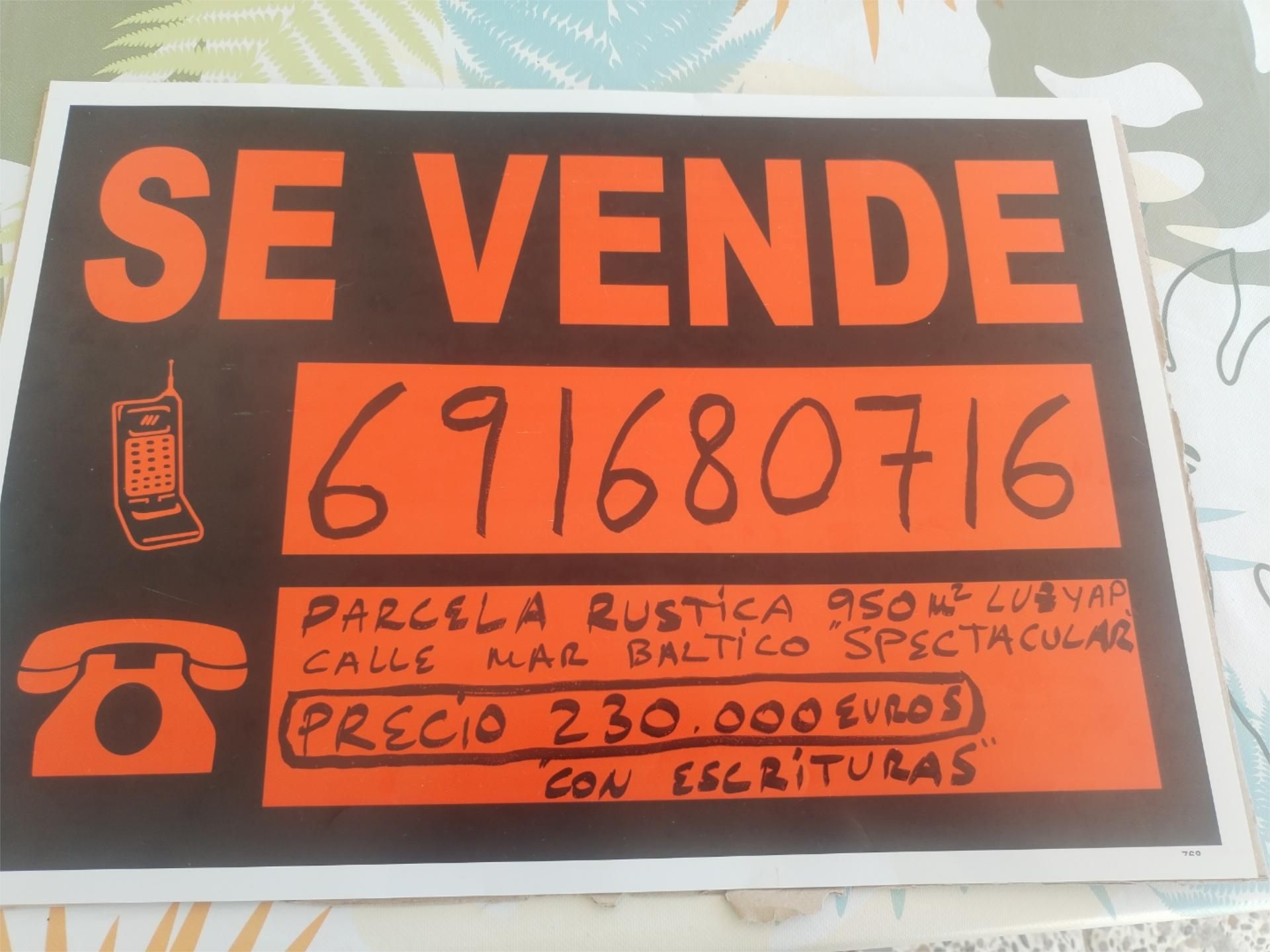 Land for sale in Rota