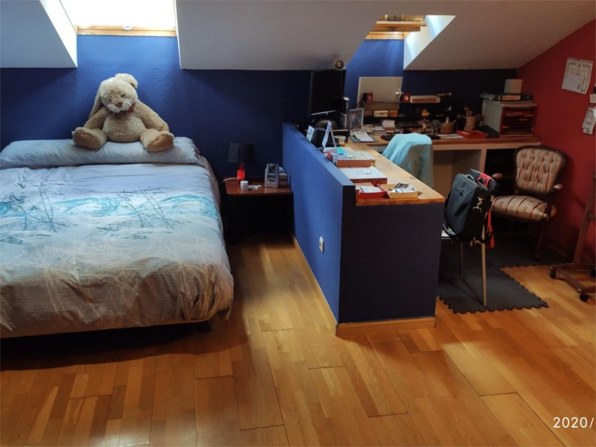 Bedroom of Flat for sale in Galapagar  with Air Conditioner, Terrace and Swimming Pool