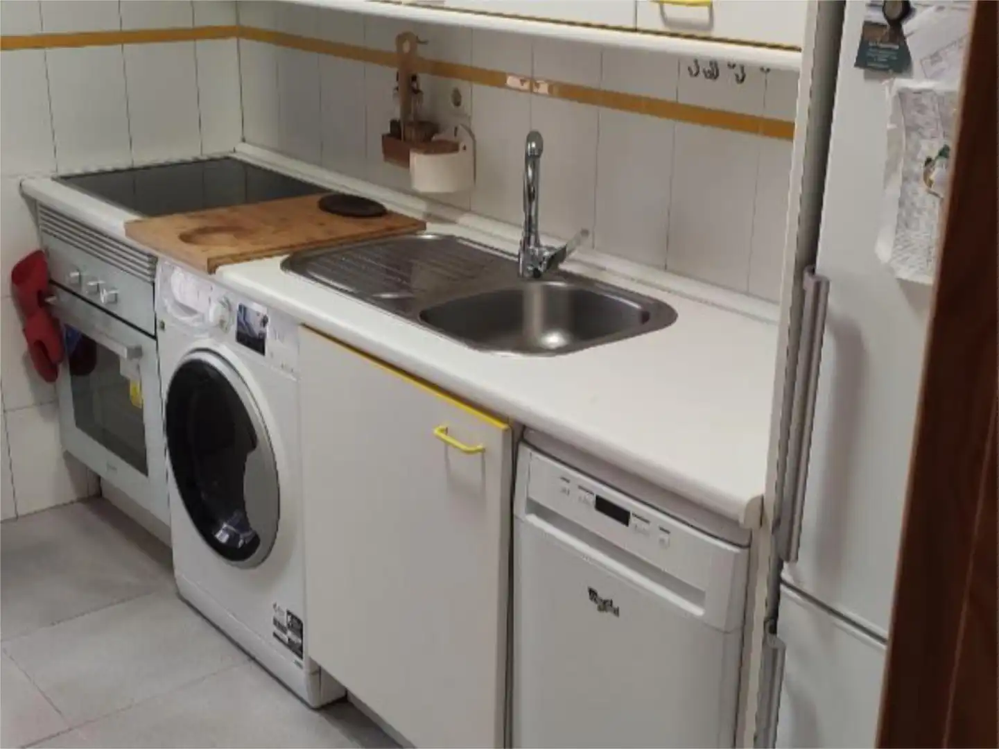 Piso en venta en Calle Veracruz, 25, Casa Amarilla Cocina de Piso en venta en Galapagar con Aire acondicionado, Calefacción y Jardín privado