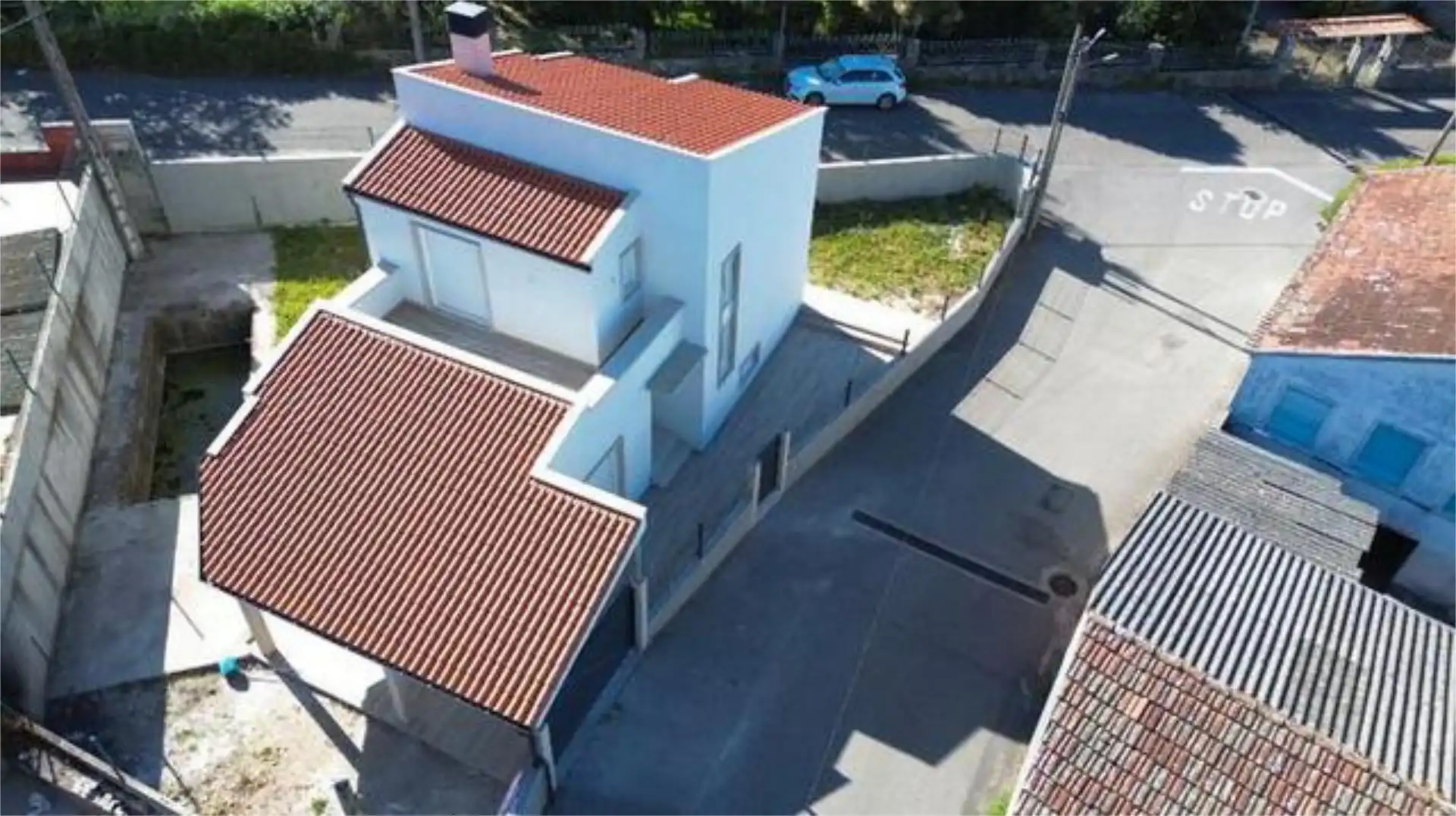 Einfamilien-Reihenhaus zum Verkauf in A Guarda Außenansicht von Einfamilien-Reihenhaus zum Verkauf in A Guarda mit Heizung, Privatgarten und Terrasse