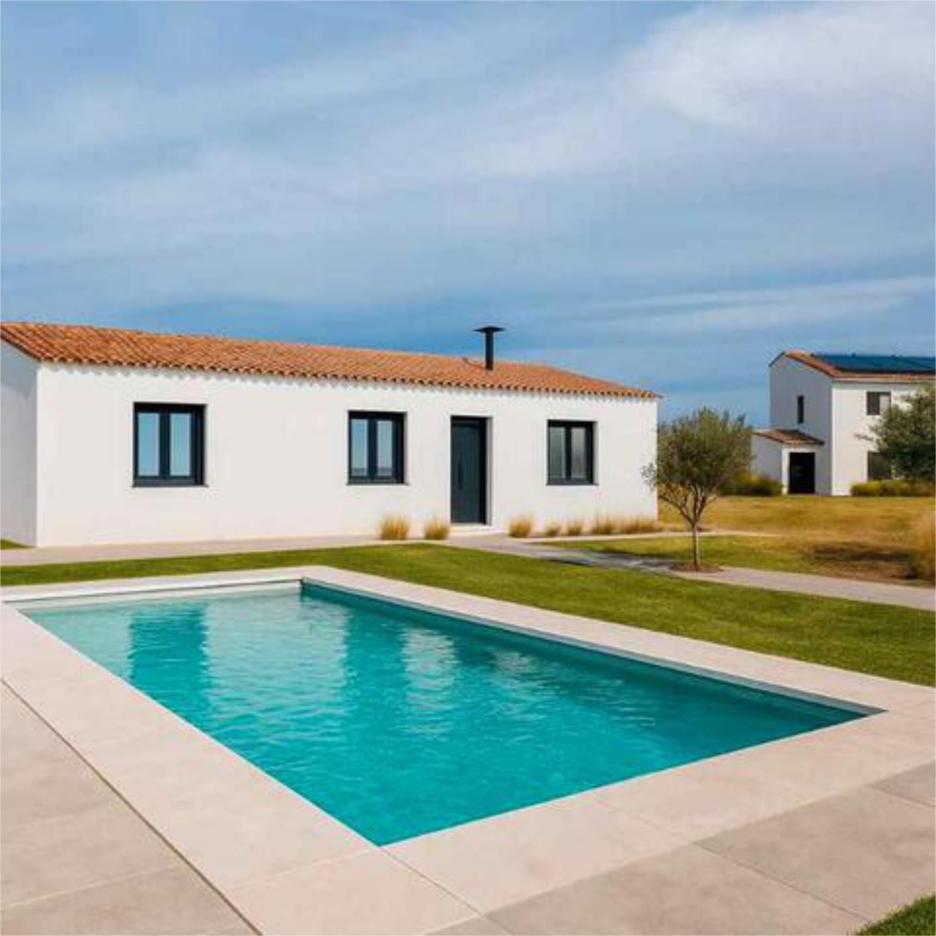 Exterior view of Single-family semi-detached for sale in Los Cerralbos  with Private garden and Terrace