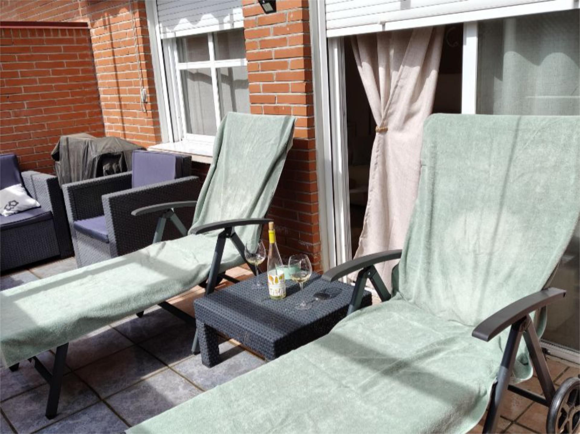 Terrassa de Àtic en venda en  Madrid Capital amb Aire condicionat, Calefacció i Jardí privat