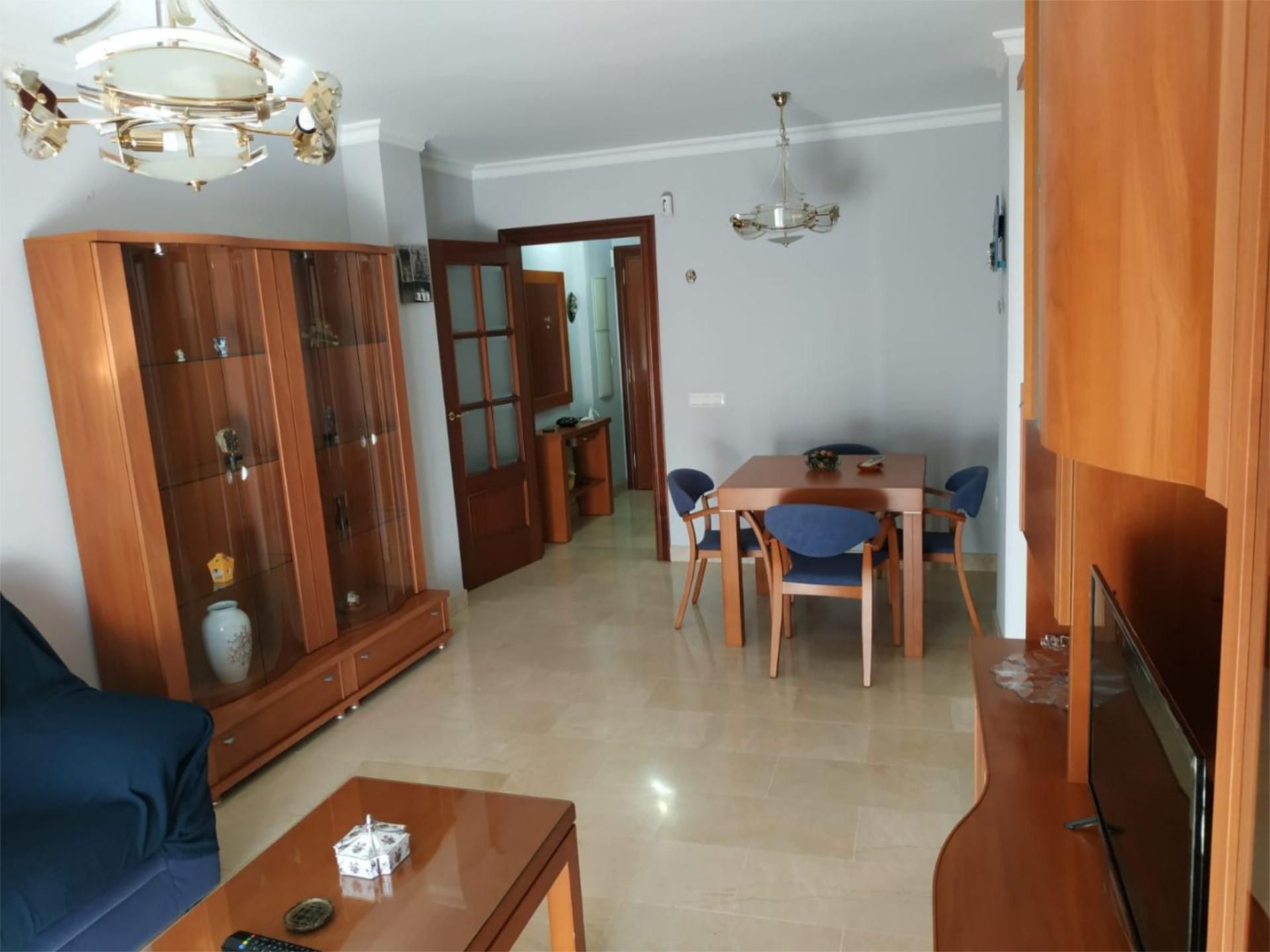 Dining room of Flat to rent in Málaga Capital  with Air Conditioner, Terrace and Furnished