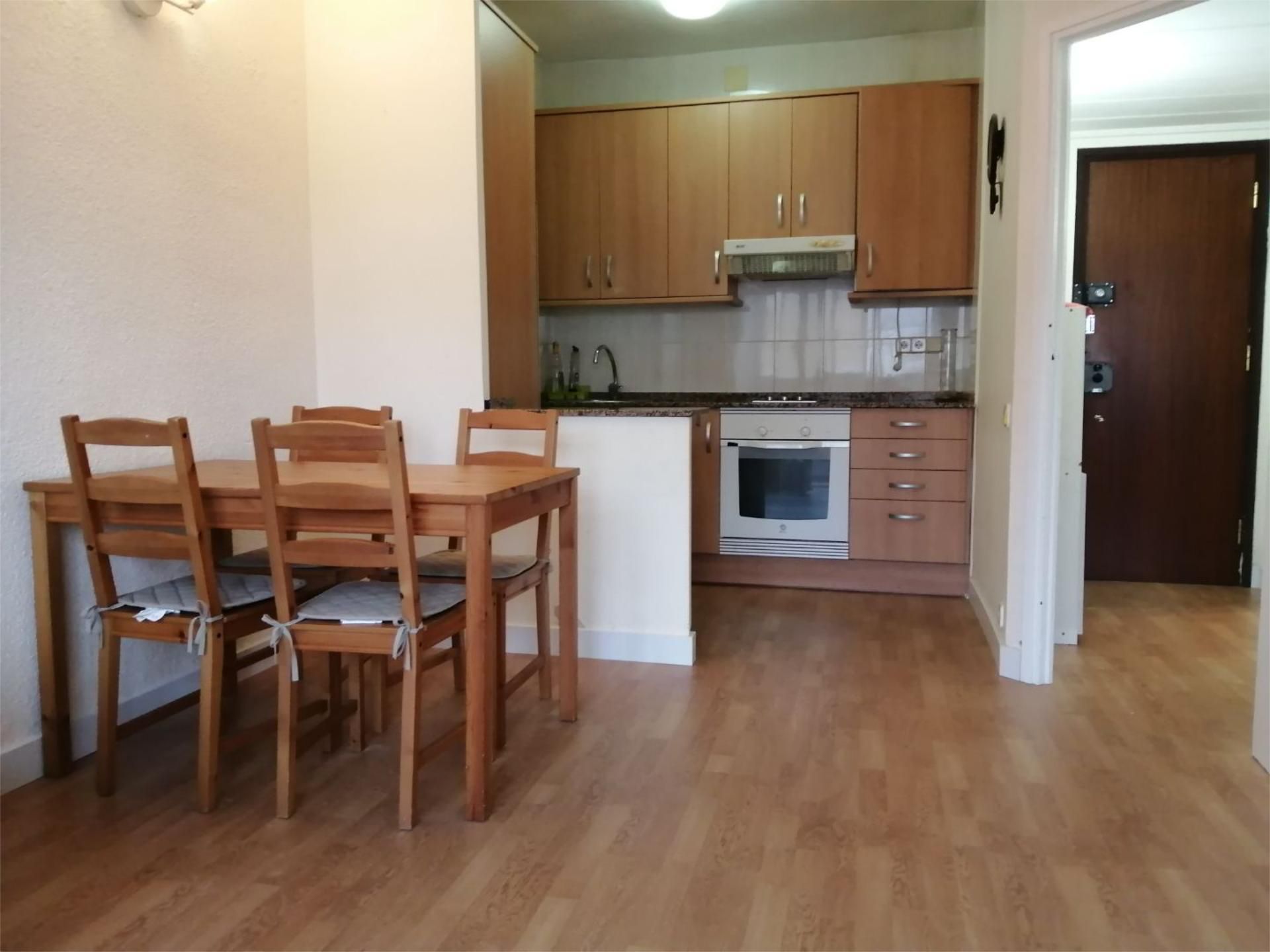 Kitchen of Flat to rent in  Barcelona Capital  with Parquet flooring and Balcony