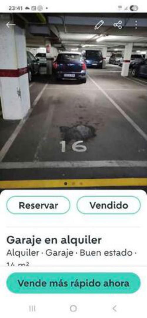 Parking of Garage to rent in  Madrid Capital