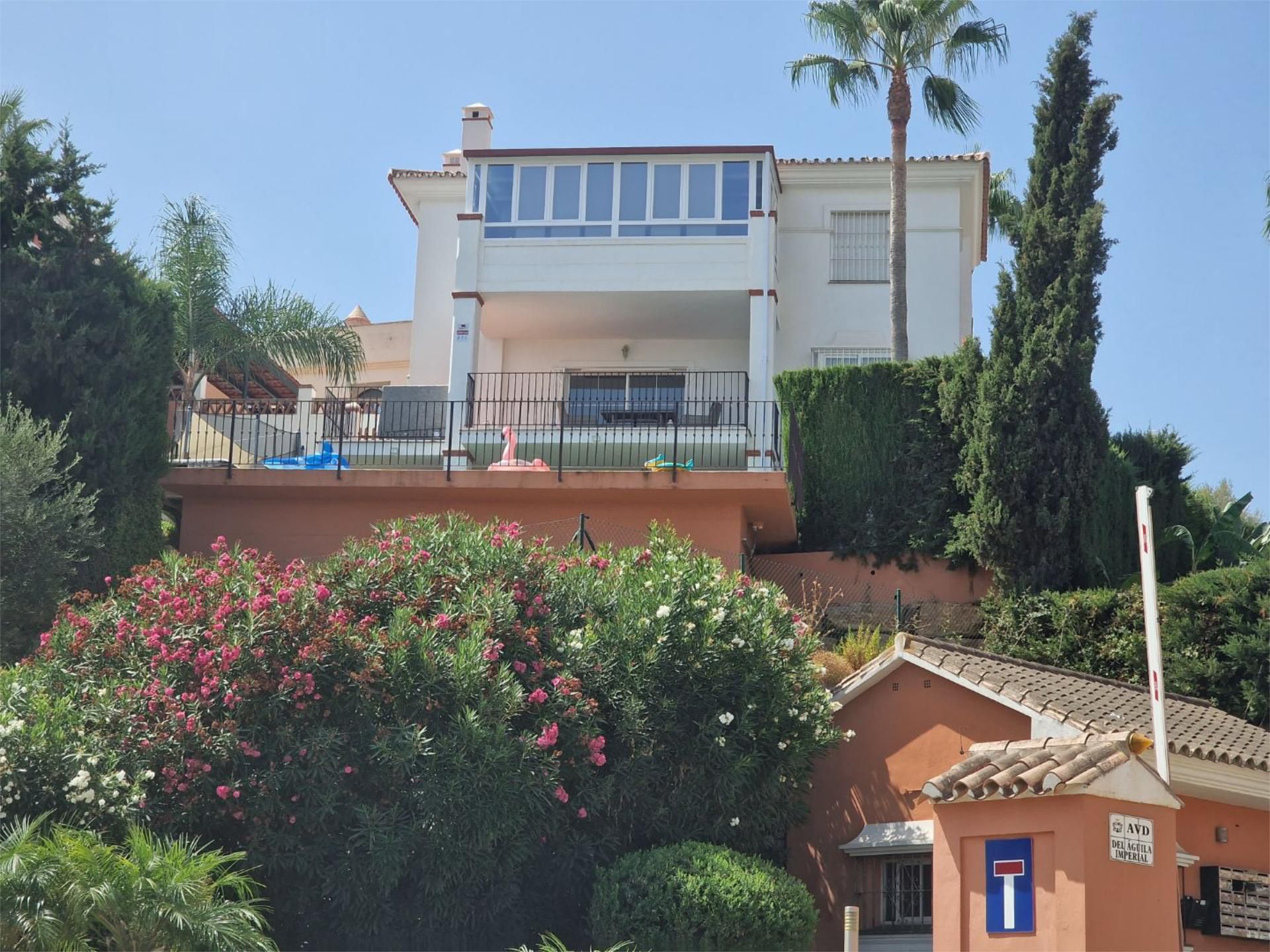 Exterior view of House or chalet for sale in Mijas  with Air Conditioner, Terrace and Swimming Pool