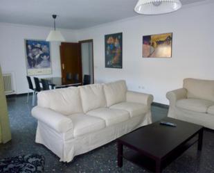 Sala d'estar de Pis per a compartir en Salamanca Capital amb Calefacció, Moblat i Balcó