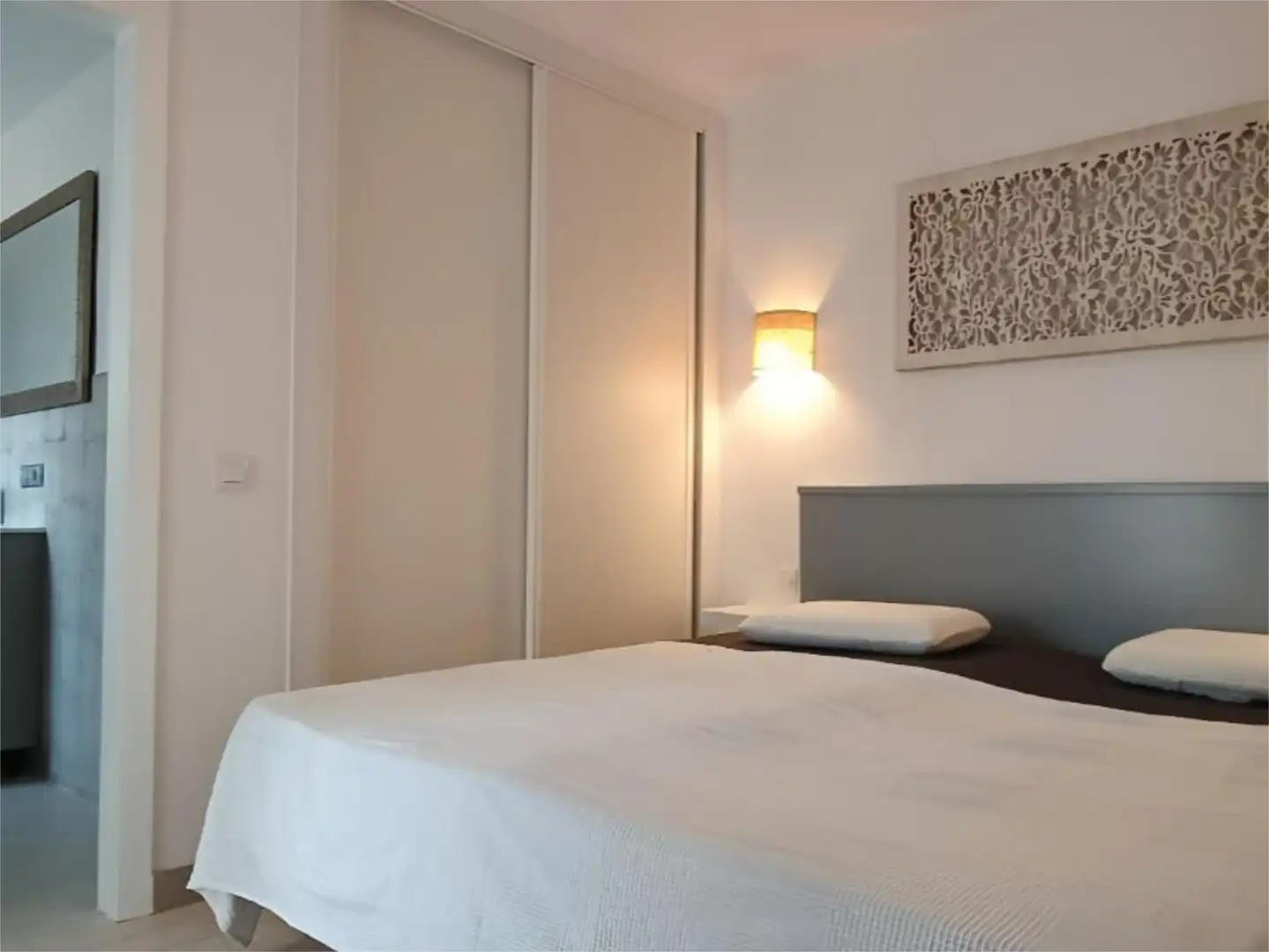 Habitación de Apartamento de alquiler en Pollença con Aire acondicionado, Calefacción y Jardín privado