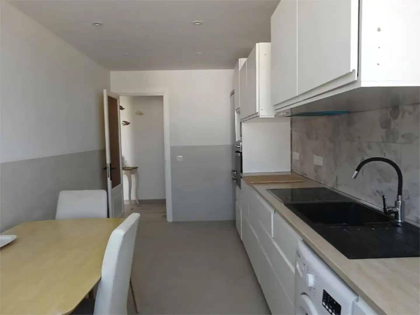 Cocina de Apartamento de alquiler en Pollença con Aire acondicionado, Calefacción y Jardín privado