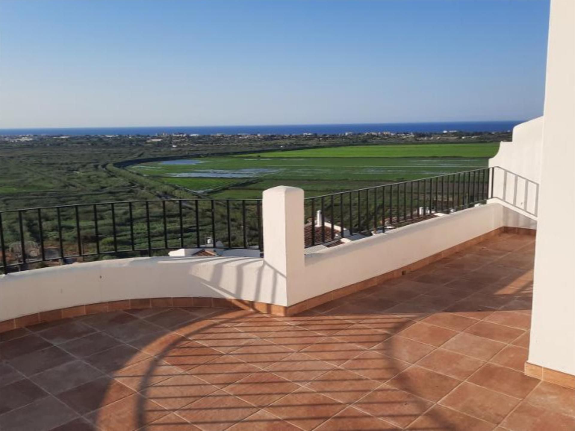 Terrace of Apartment to rent in El Ràfol d'Almúnia  with Air Conditioner, Heating and Private garden