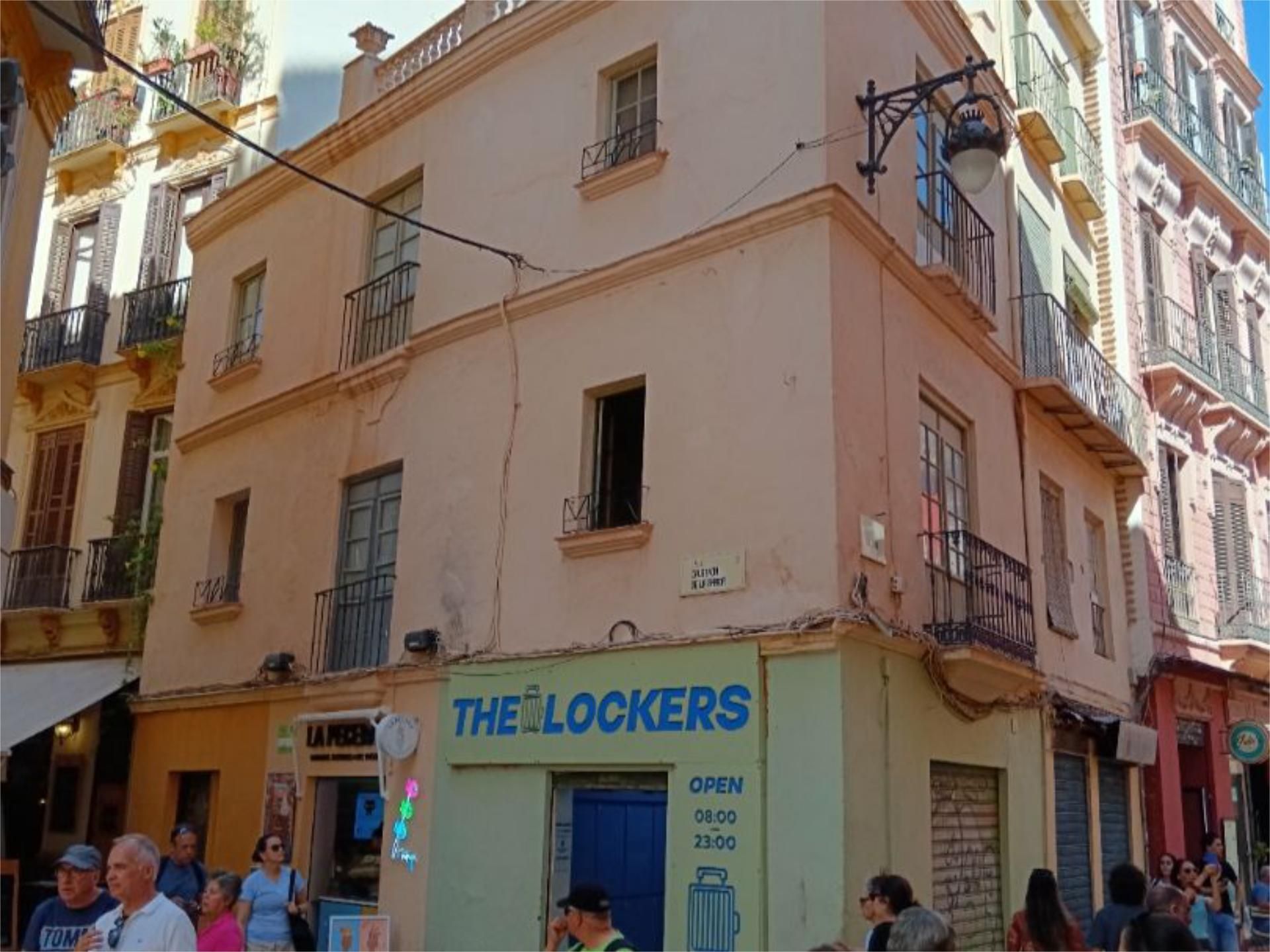 Vista exterior de Casa adosada en venda en Málaga Capital amb Terrassa