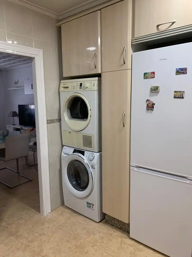 Habitación en Carrer dels Jurats, 1, Tres Forques Cocina de Piso para compartir en Valencia con Aire acondicionado, Parquet y Amueblado