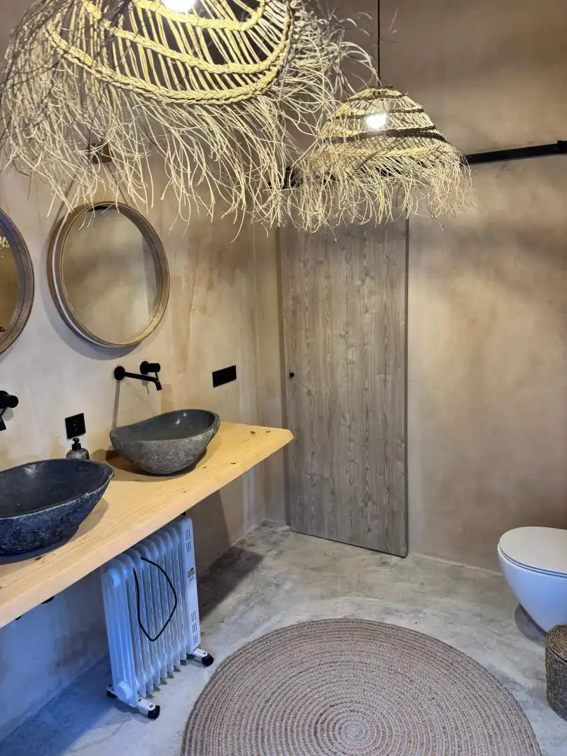 Finca rústica de alquiler en Carrer de S'Aigua, 4, Algaida Baño de Finca rústica de alquiler en Algaida con Jardín privado, Terraza y Piscina