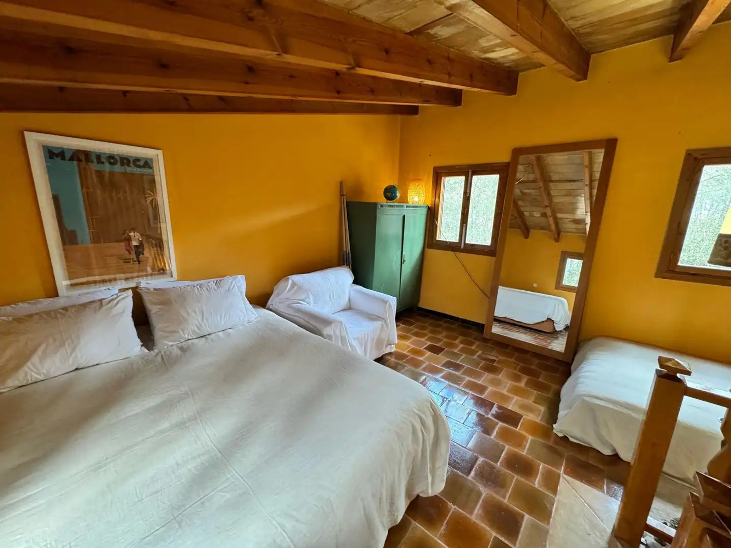 Finca rústica de alquiler en Carrer de S'Aigua, 4, Algaida Habitación de Finca rústica de alquiler en Algaida con Jardín privado, Terraza y Piscina