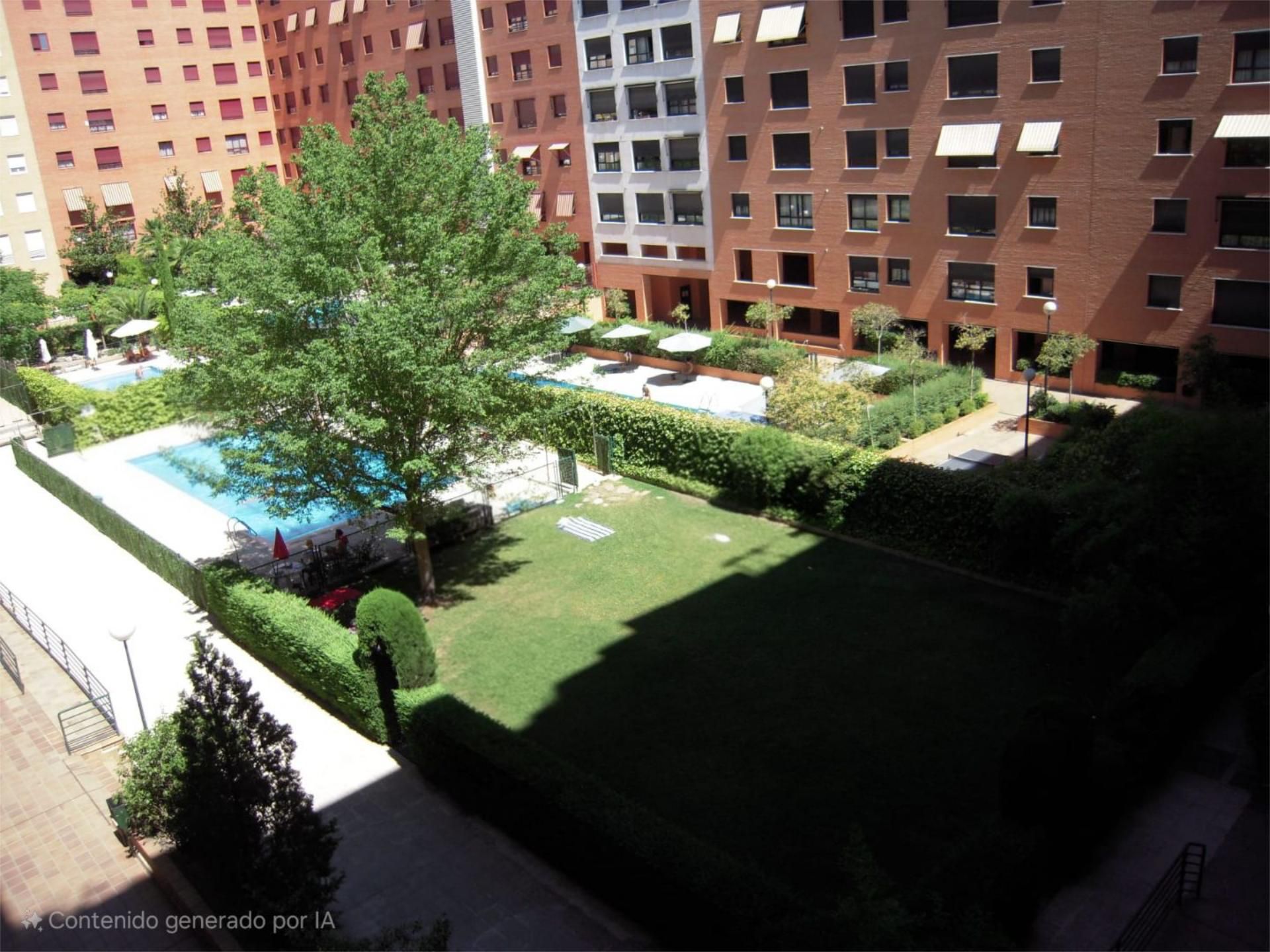Piscina de Pis de lloguer en  Madrid Capital amb Aire condicionat i Piscina