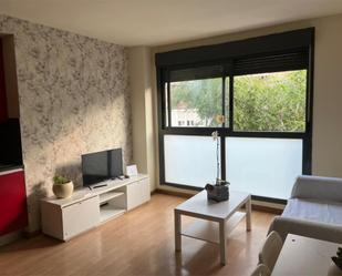 Living room of Flat to rent in  Madrid Capital  with Air Conditioner, Heating and Parquet flooring