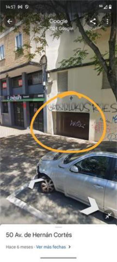 Exterior view of Garage to rent in Cáceres Capital