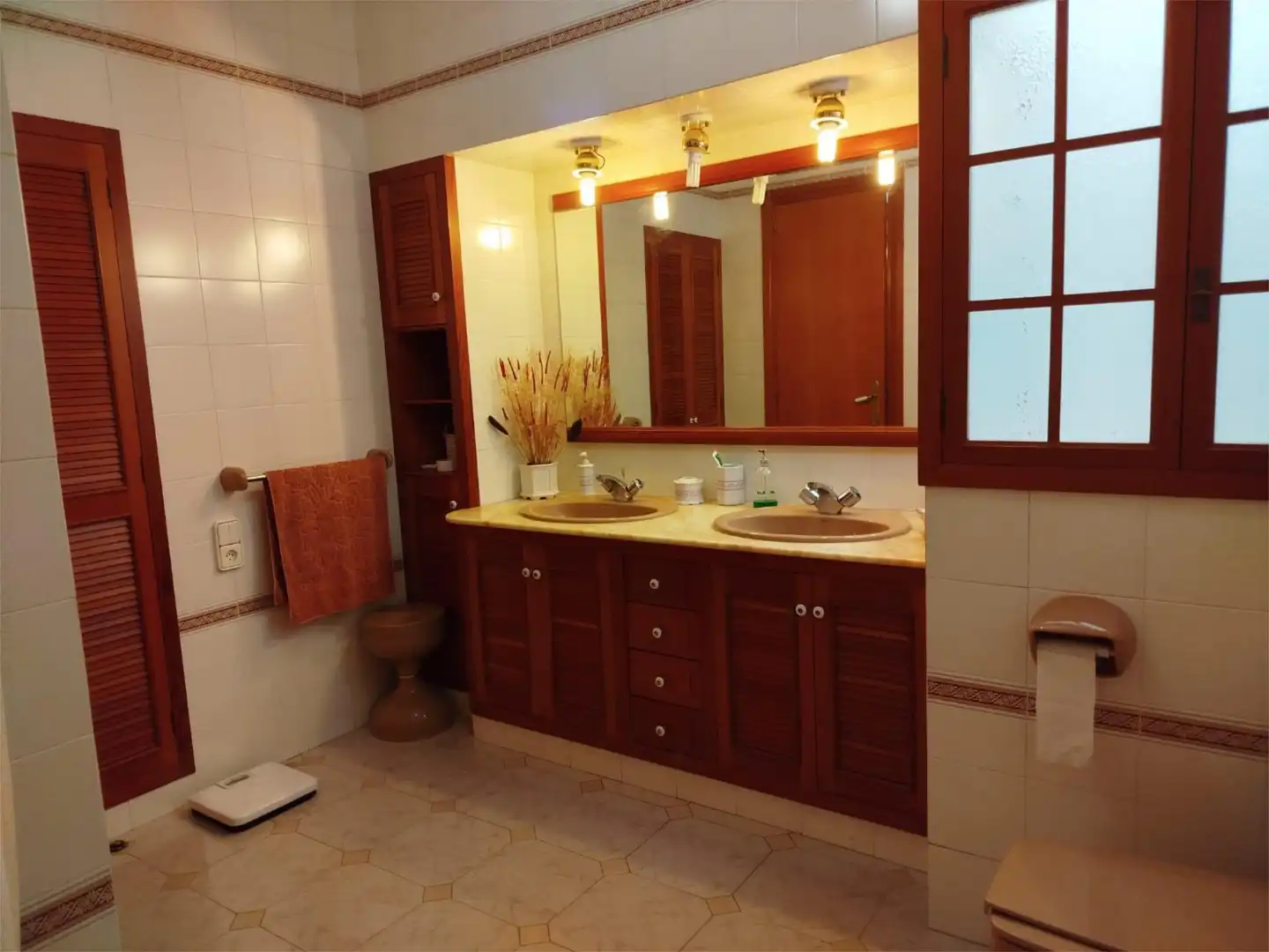 Casa adosada en venta en Carrer del Comte de Floridablanca, 67, Centre Baño de Casa adosada en venta en Sant Carles de la Ràpita con Aire acondicionado, Calefacción y Terraza
