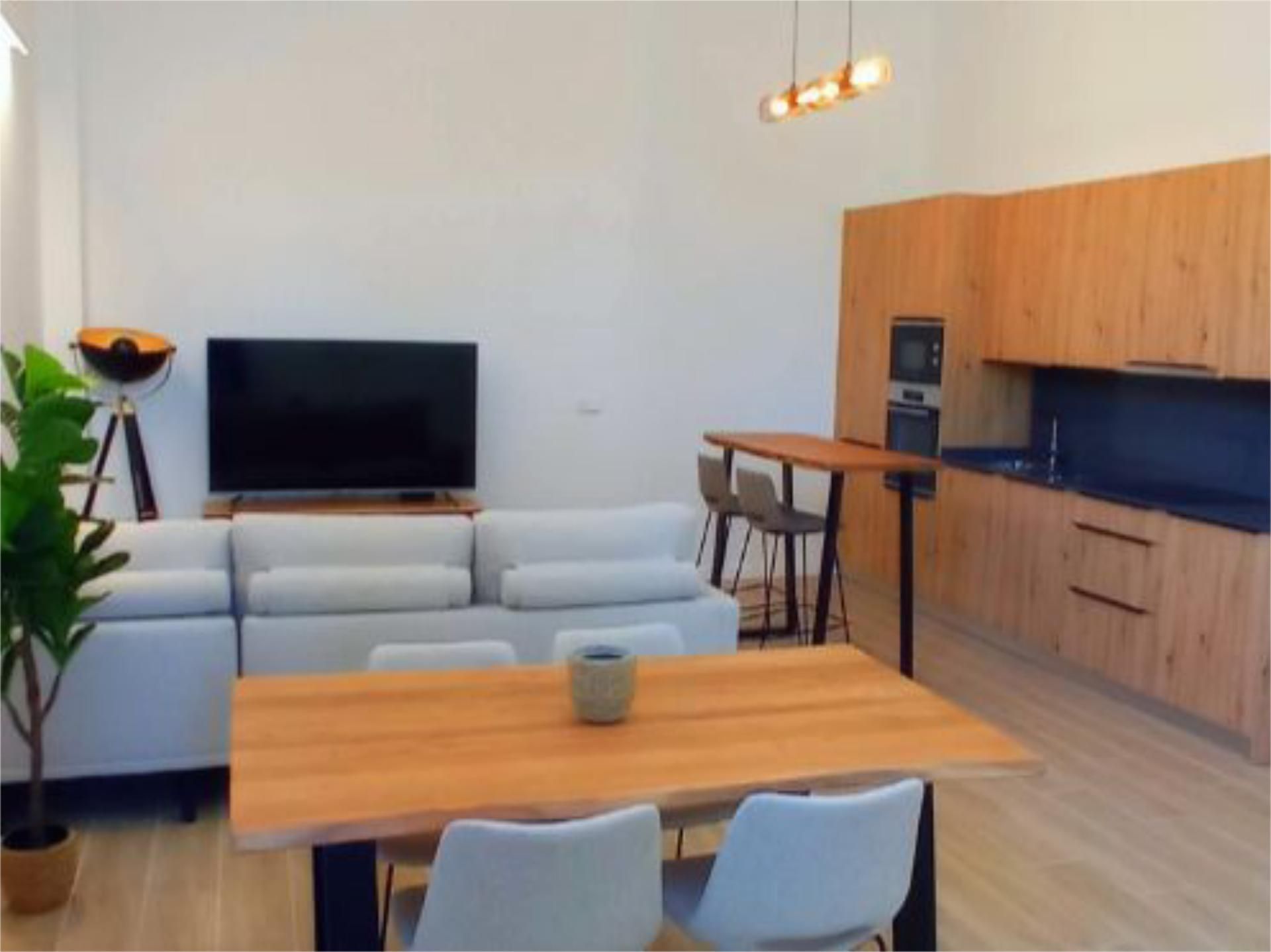 Living room of Flat to rent in  Pamplona / Iruña  with Air Conditioner, Heating and Terrace
