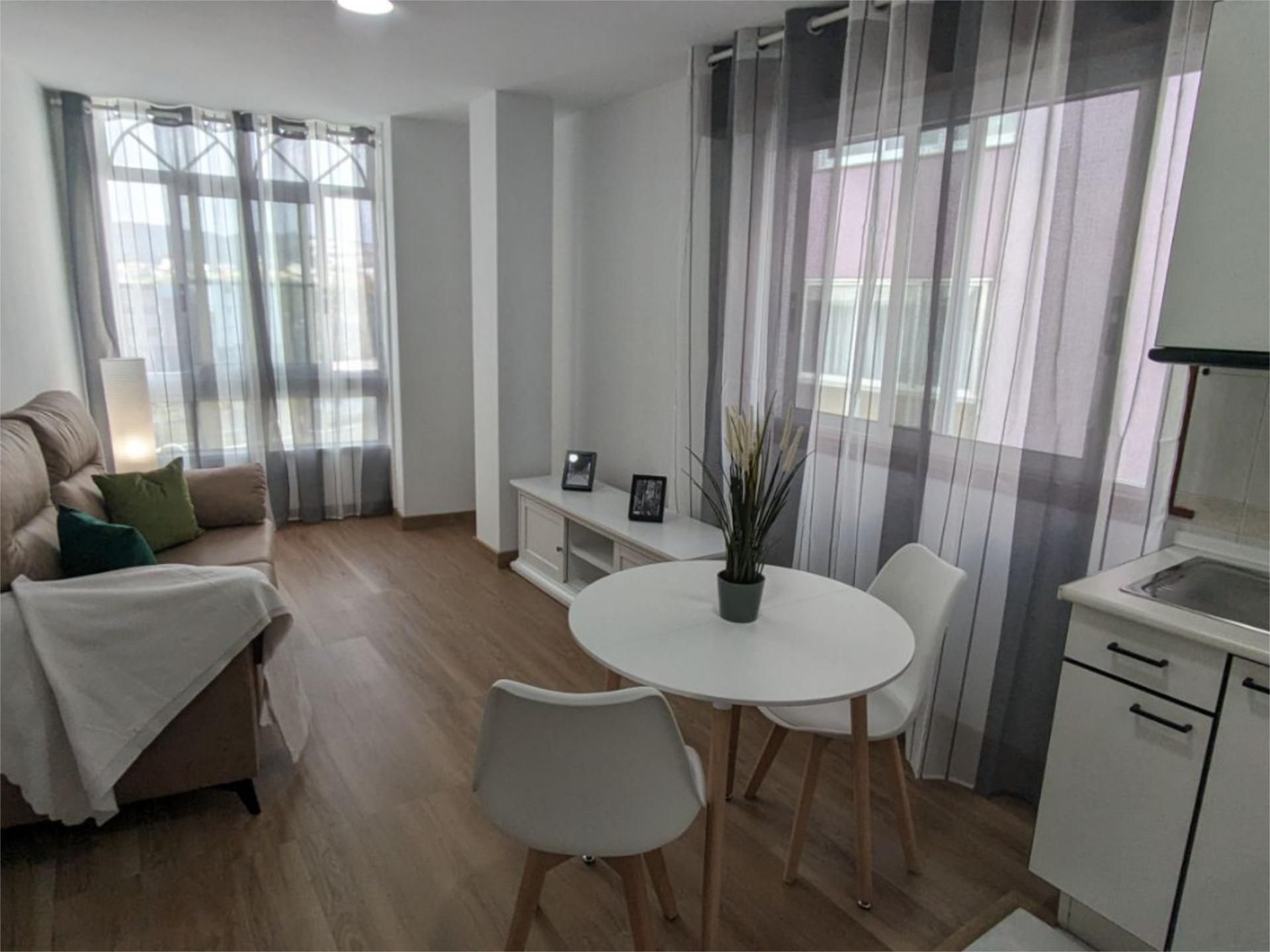 Living room of Flat to rent in Arteixo  with Storage room and Furnished