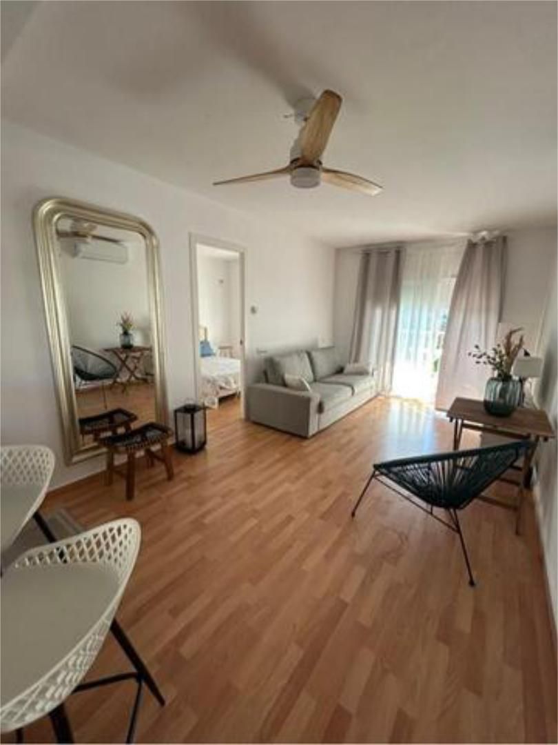 Living room of Apartment to rent in Calafell  with Terrace, Furnished and Pets allowed