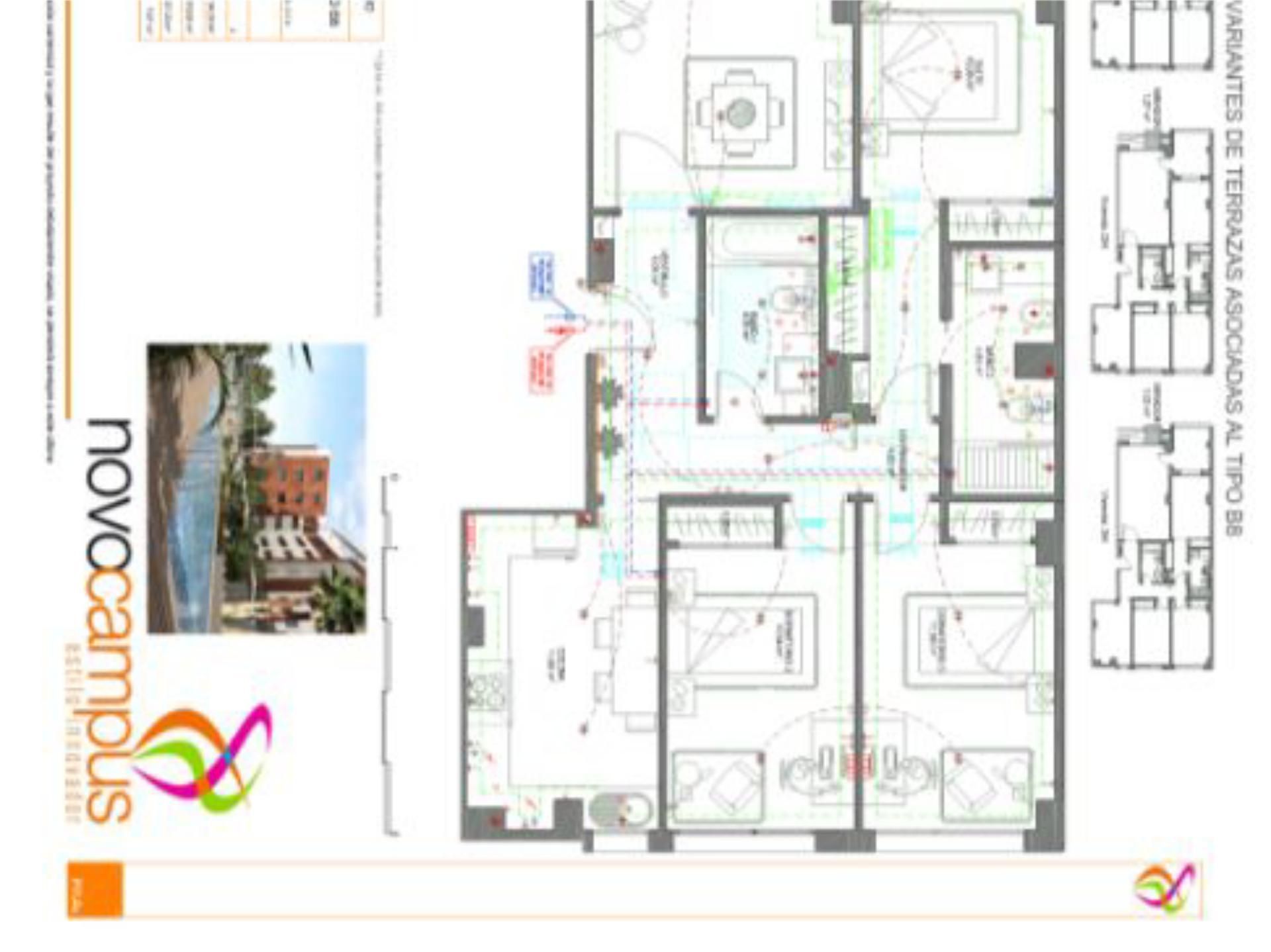 Flat for sale in  Granada Capital  with Air Conditioner, Terrace and Swimming Pool