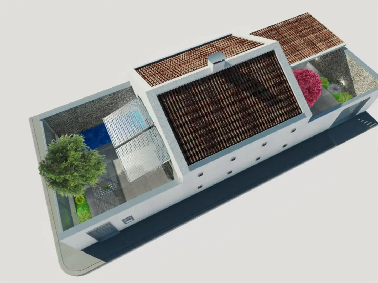 Wohnung zum Verkauf in Calle el Palomar, 27, Ossa de Montiel Außenansicht von Wohnung zum Verkauf in Ossa de Montiel mit Klimaanlage, Heizung und Privatgarten