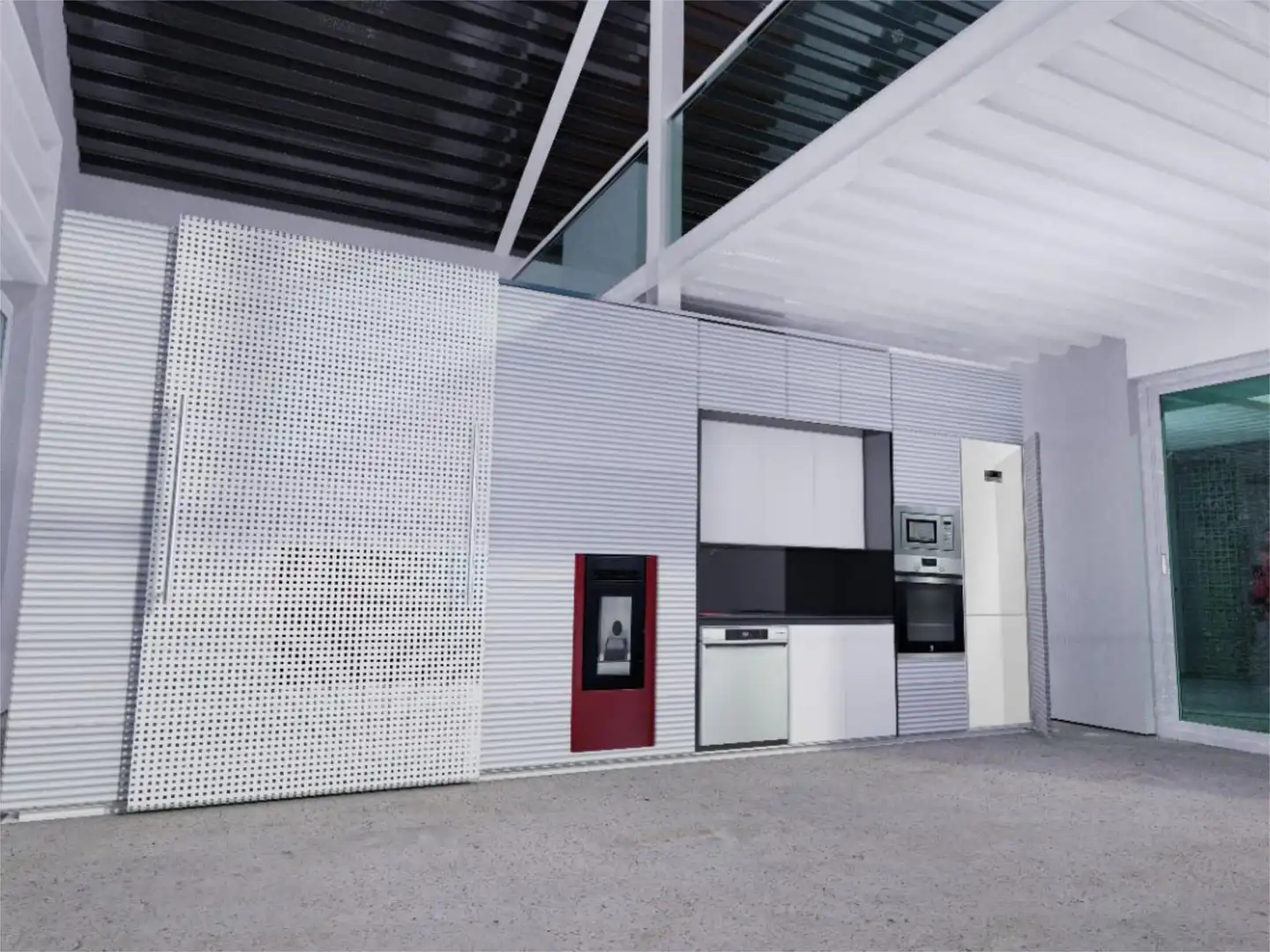 Wohnung zum Verkauf in Calle el Palomar, 27, Ossa de Montiel Küche von Wohnung zum Verkauf in Ossa de Montiel mit Klimaanlage, Heizung und Privatgarten