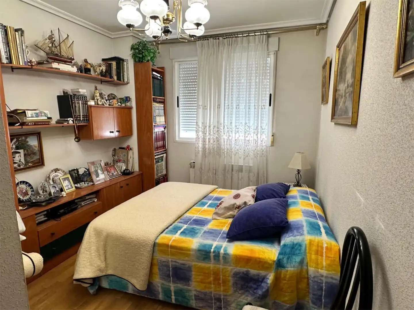 Bedroom of Flat for sale in Cistérniga  with Terrace and Swimming Pool