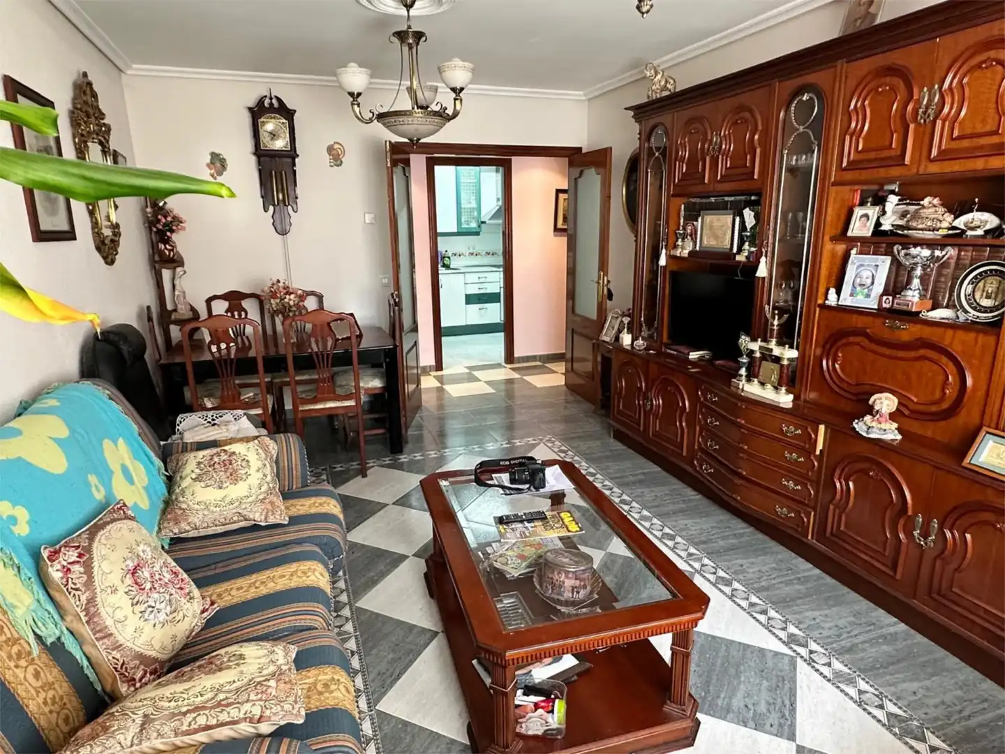 Living room of Flat for sale in Cistérniga  with Terrace and Swimming Pool