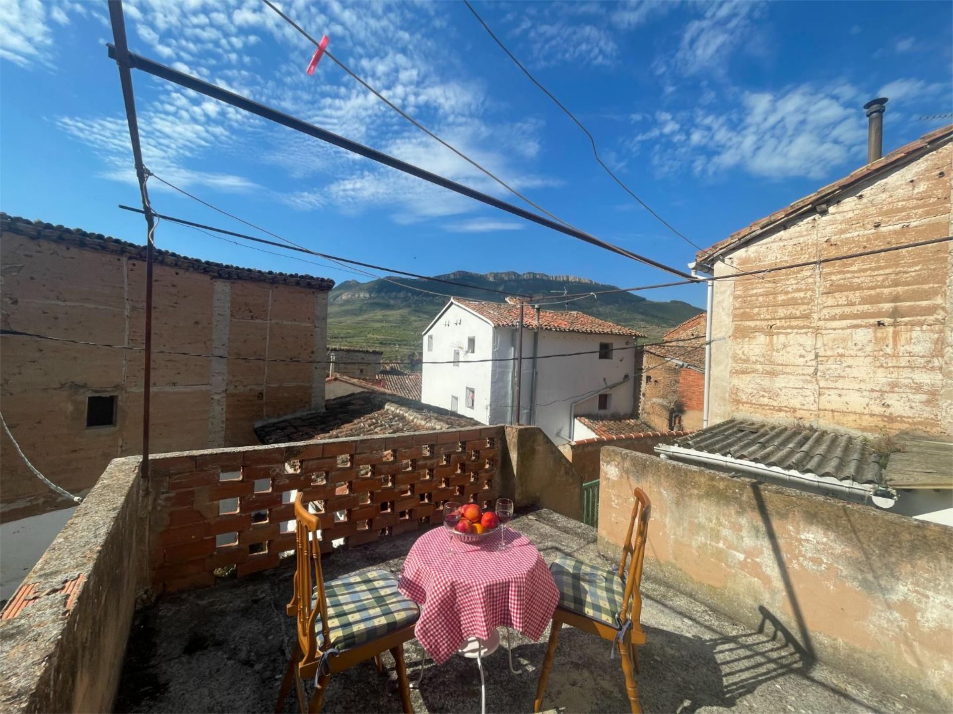 Exterior view of Flat for sale in Santa Eulalia Bajera  with Heating, Private garden and Terrace