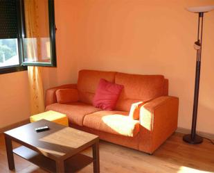 Living room of Flat to rent in Cangas del Narcea  with Heating, Parquet flooring and Furnished