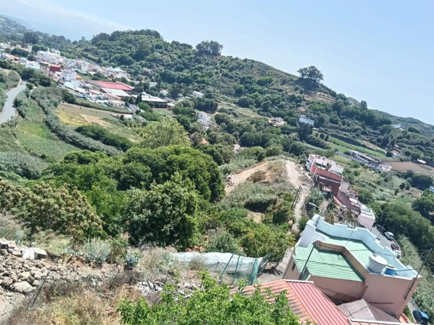 Casa adosada en venta en Calle las Cuevas, 34, Valleseco Vista exterior de Casa adosada en venta en Valleseco con Terraza y Balcón
