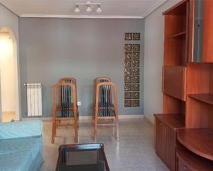 Sala d'estar de Pis de lloguer en  Huesca Capital amb Calefacció, Terrassa i Moblat