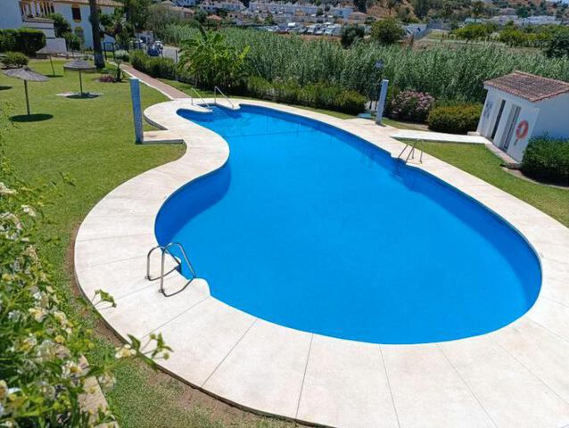 Swimming pool of Apartment to rent in Mijas  with Private garden, Terrace and Swimming Pool