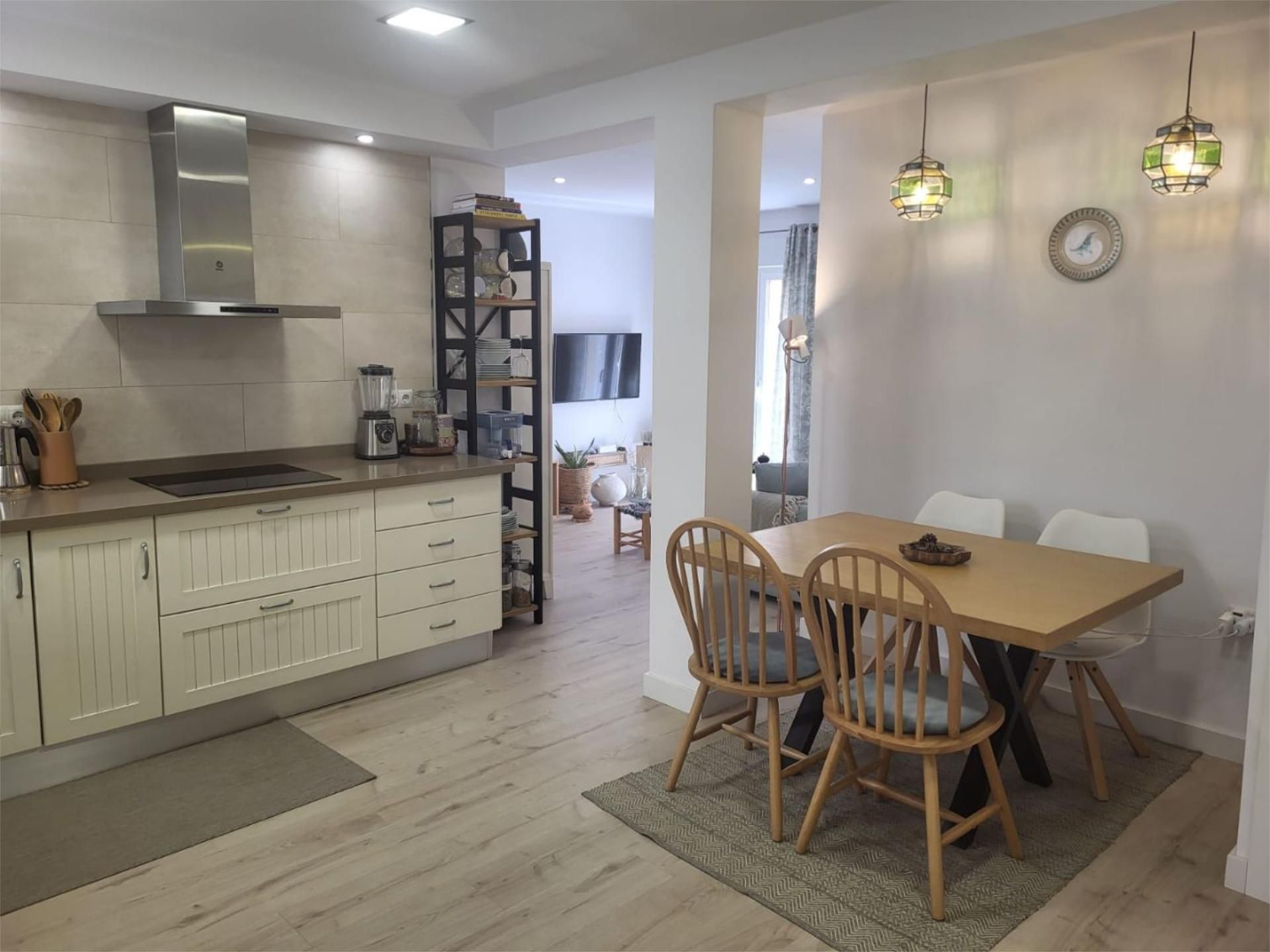 Kitchen of Flat for sale in  Granada Capital  with Air Conditioner and Balcony