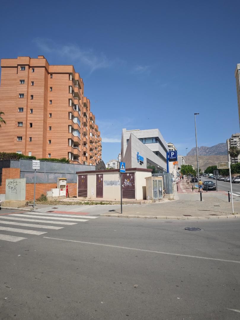 Vista exterior de Pis de lloguer en Villajoyosa / La Vila Joiosa amb Aire condicionat, Terrassa i Piscina