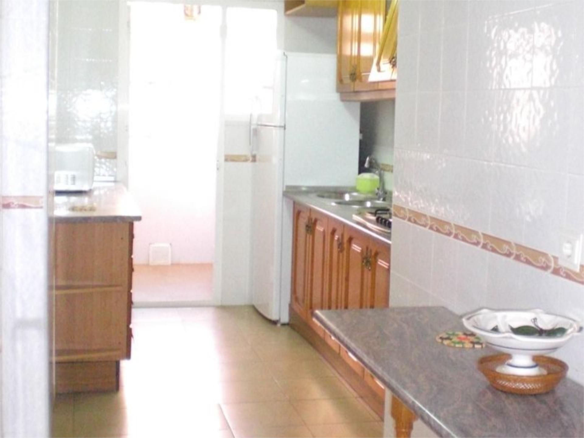 Kitchen of Flat to rent in Málaga Capital  with Private garden, Terrace and Furnished