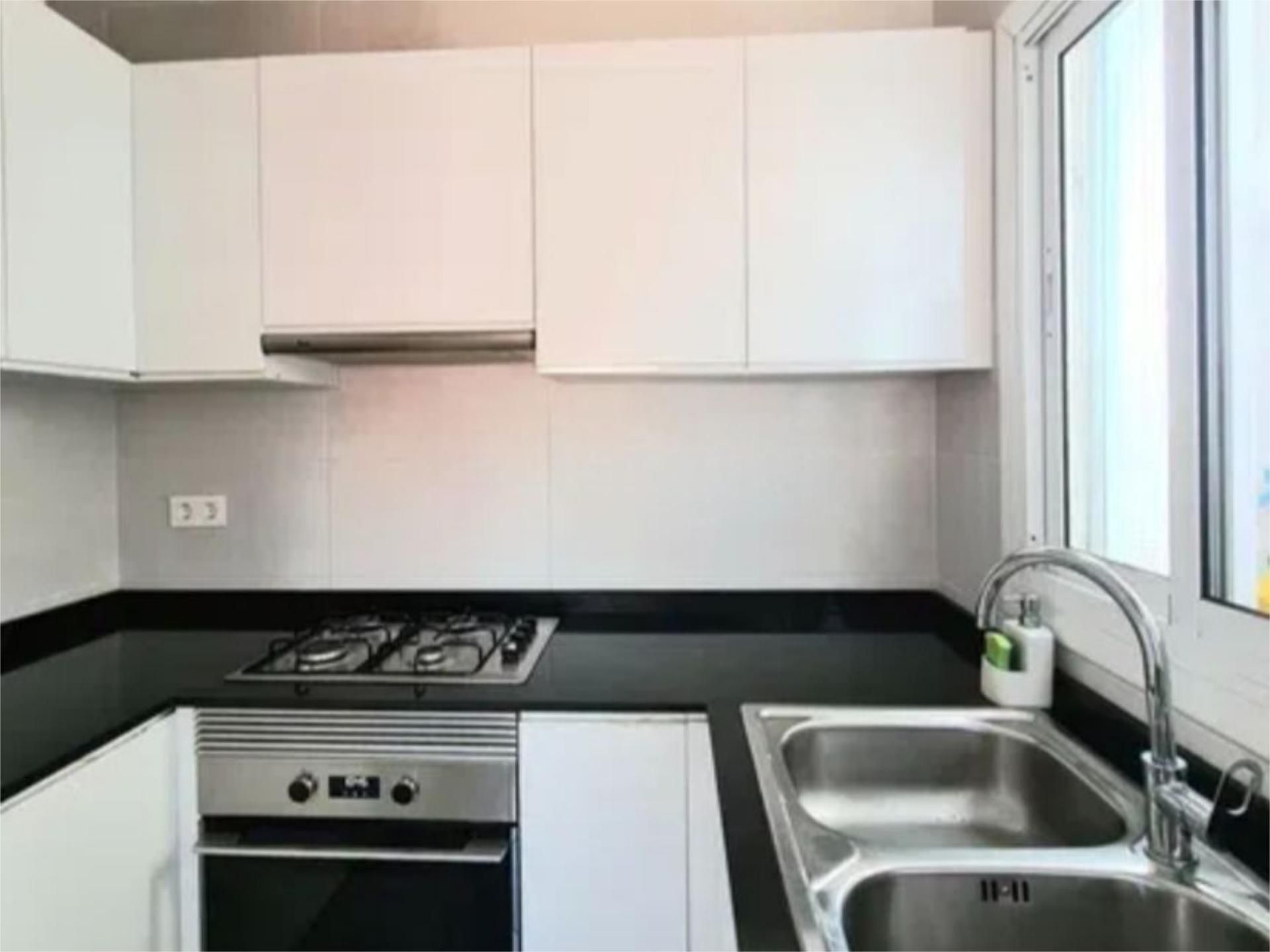 Kitchen of Flat for sale in Terrassa  with Air Conditioner and Balcony