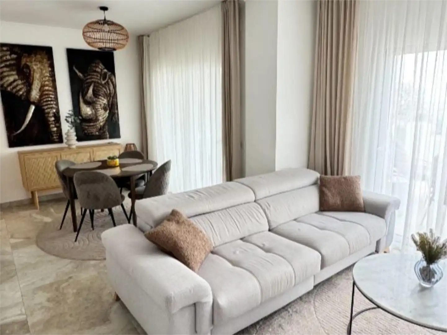 Dúplex en venta en Calle Dinamarca, 60, Altea Hills Sala de estar de Dúplex en venta en Altea con Aire acondicionado, Calefacción y Jardín privado