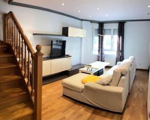 Sala d'estar de Dúplex de lloguer en Gijón 