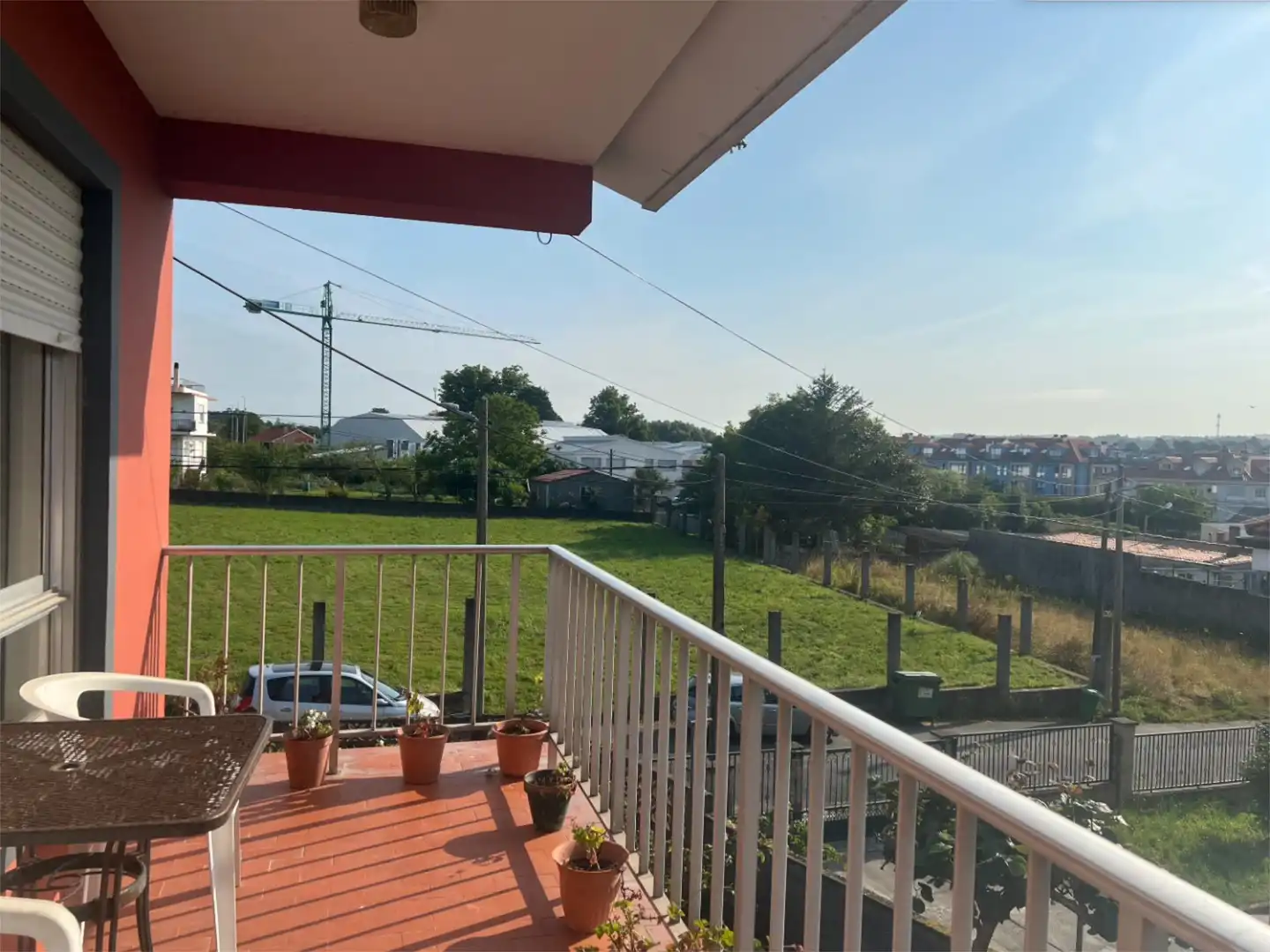 Balcony of Flat for sale in Ares  with Heating, Private garden and Parquet flooring