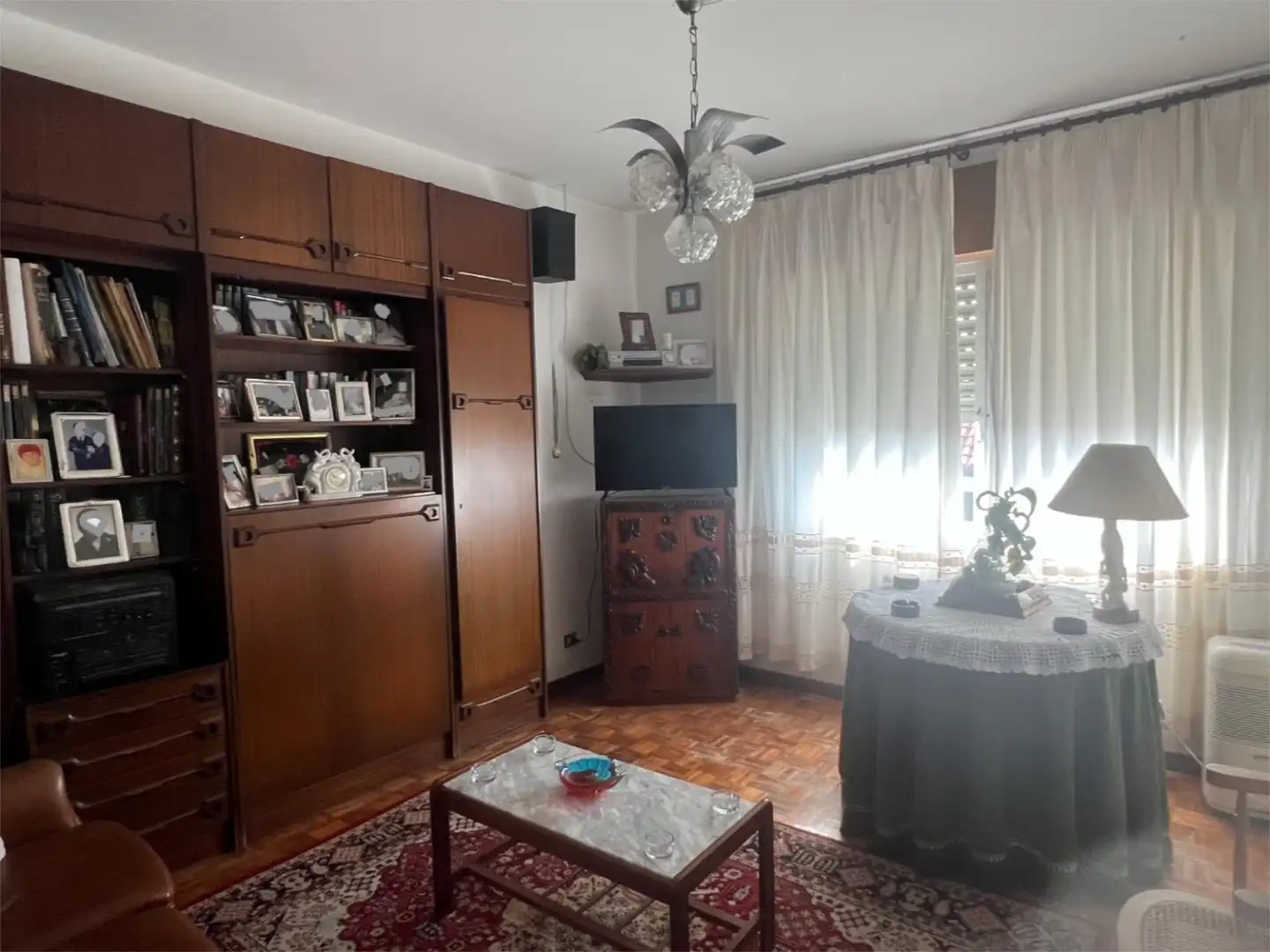 Living room of Flat for sale in Ares  with Heating, Private garden and Parquet flooring
