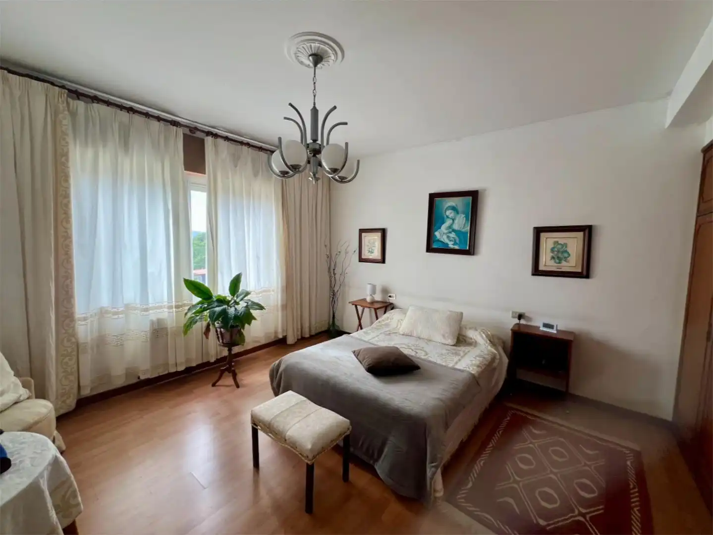 Bedroom of Flat for sale in Ares  with Heating, Private garden and Parquet flooring
