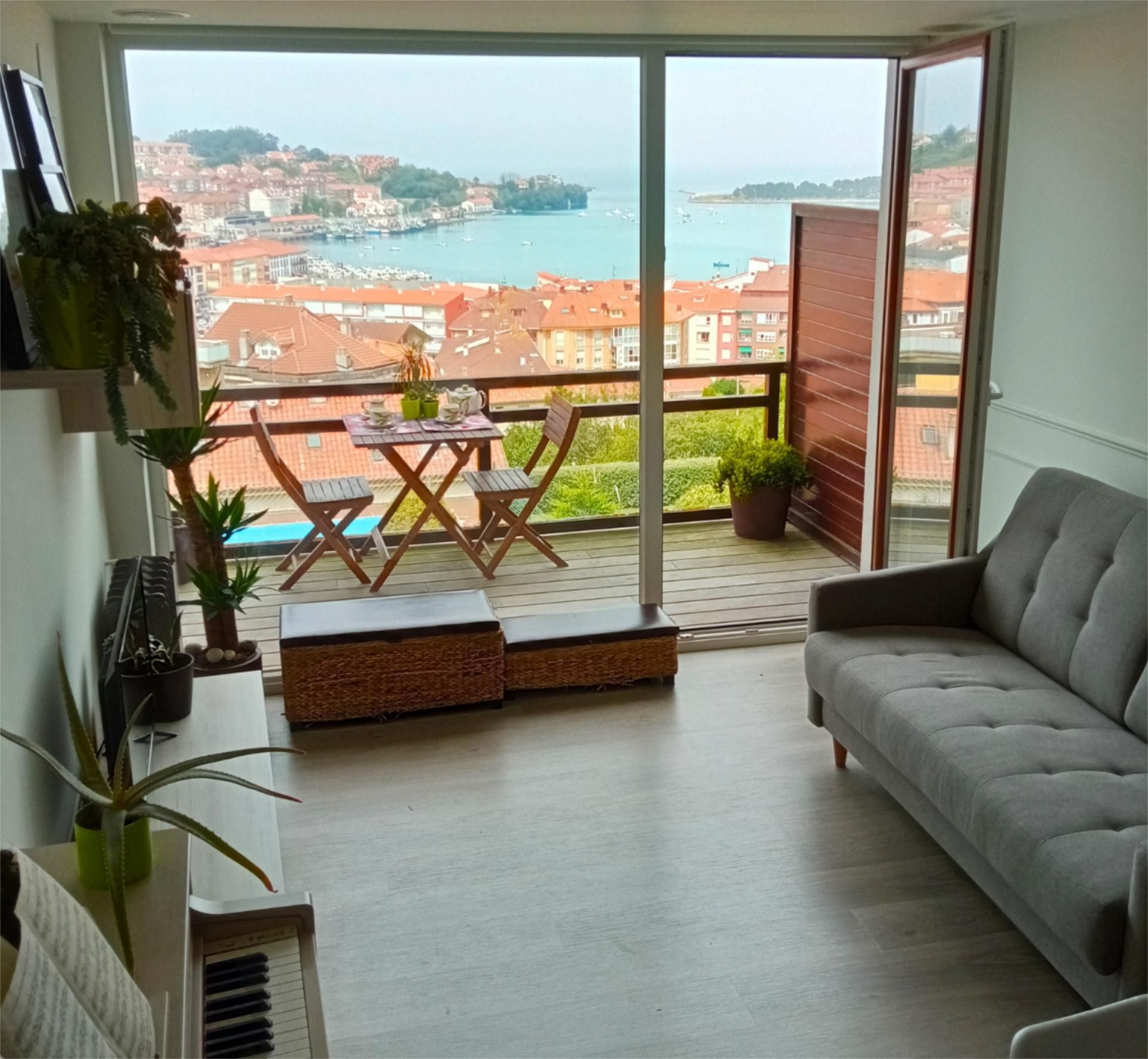 Balcony of Flat to rent in San Vicente de la Barquera  with Heating, Terrace and Swimming Pool