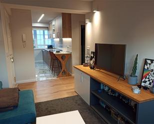 Sala d'estar de Pis en venda en A Coruña Capital 