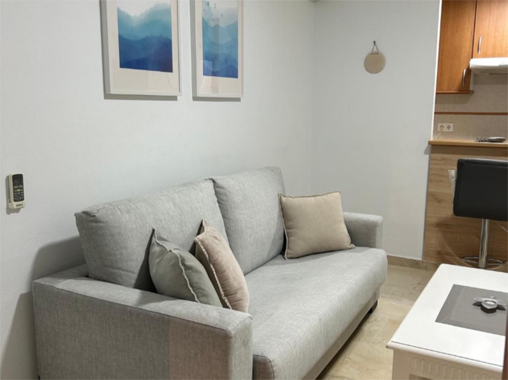 Living room of Flat to rent in Casares  with Air Conditioner, Heating and Terrace