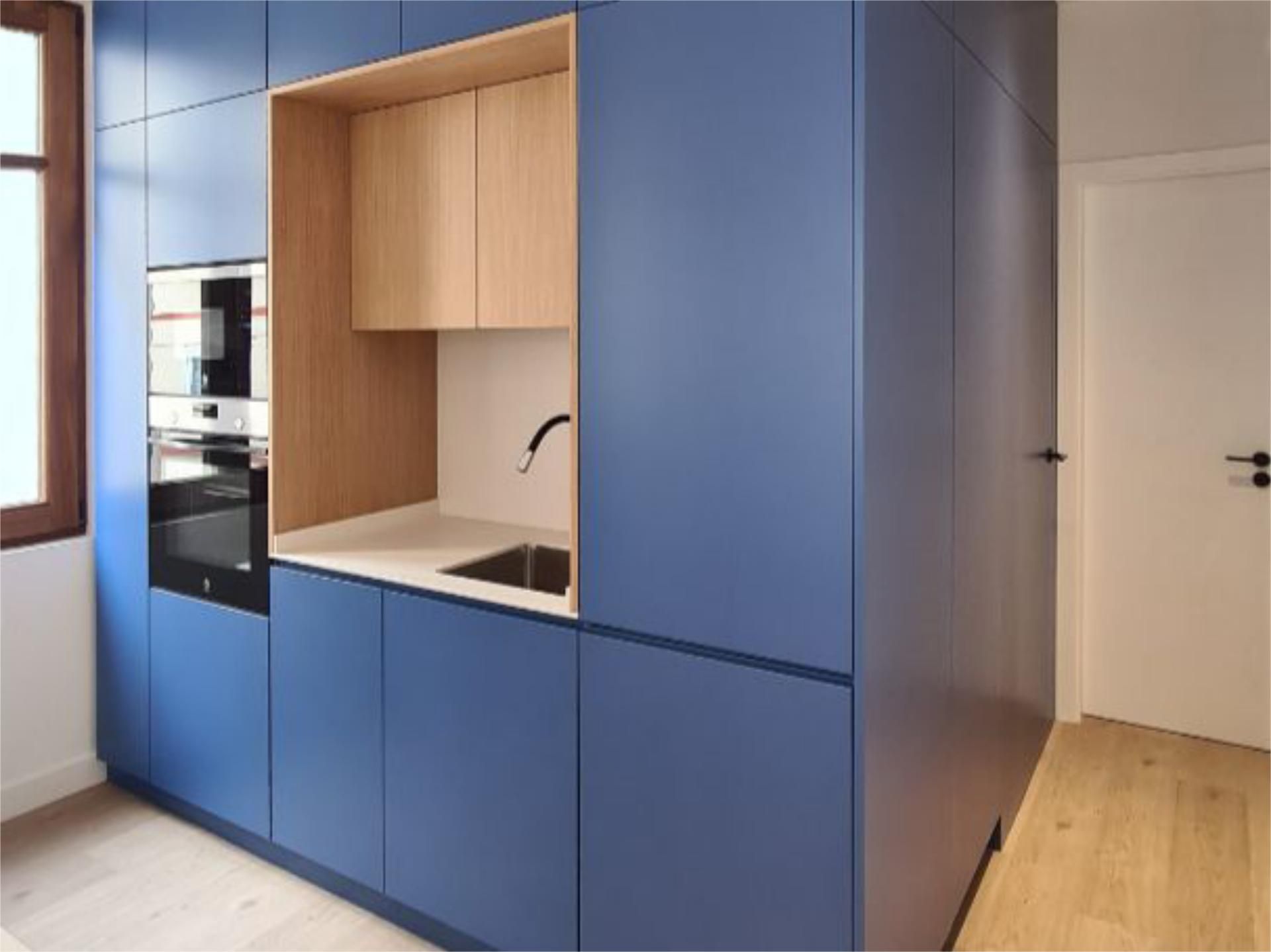 Kitchen of Flat for sale in A Coruña Capital   with Air Conditioner