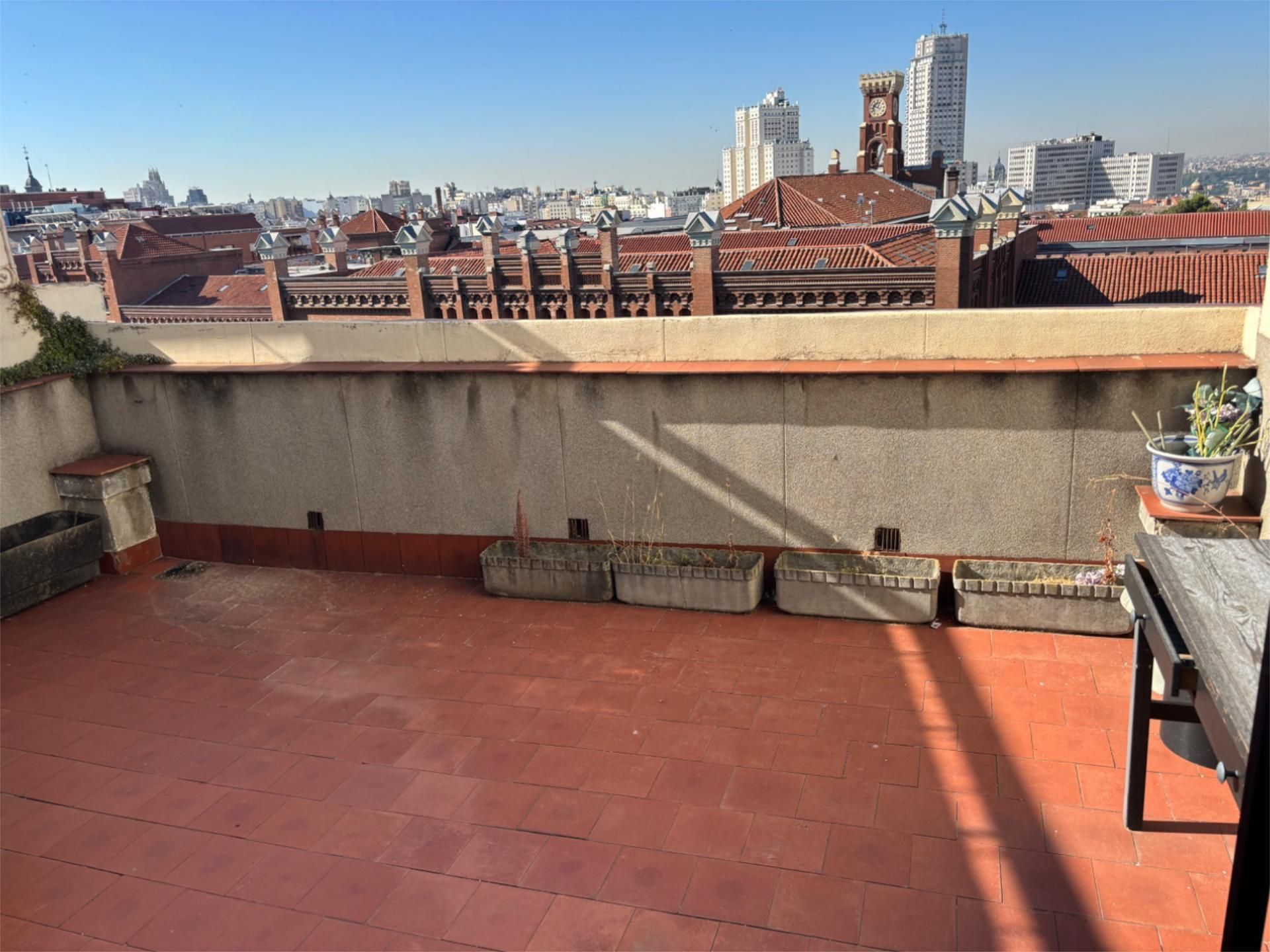Terrace of Flat for sale in  Madrid Capital  with Air Conditioner, Terrace and Balcony