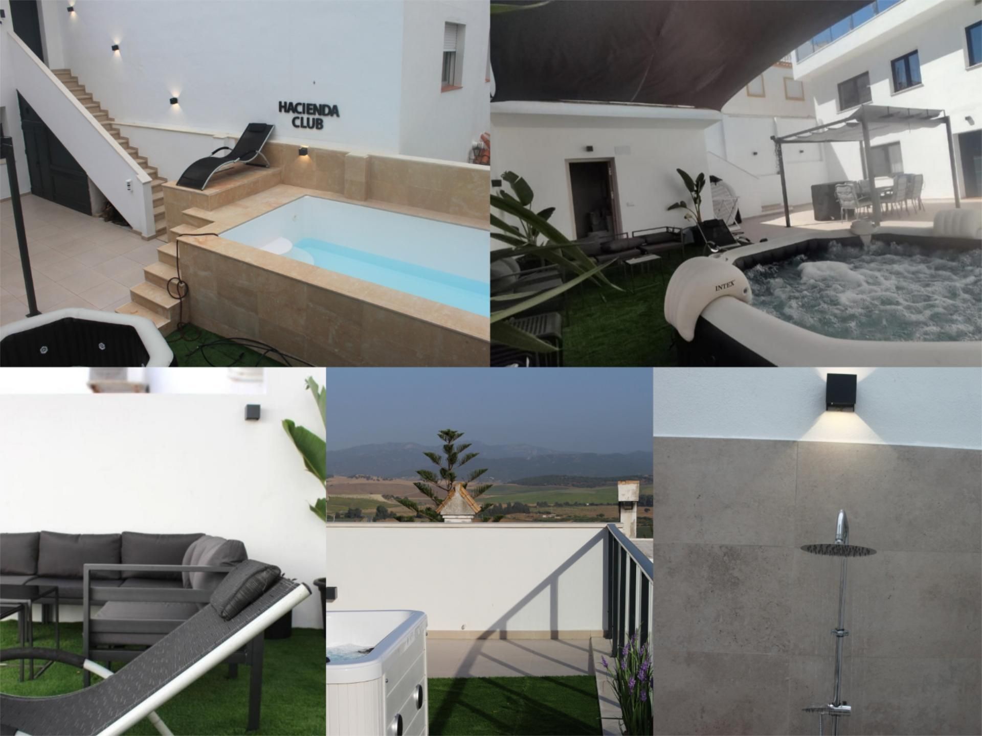 Terrace of House or chalet to rent in Benalup-Casas Viejas  with Air Conditioner, Heating and Private garden